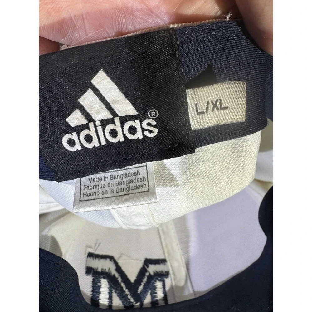 Vintage Adidas Michigan Wolverines Football Hat Size NCAA L/XL READ